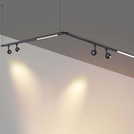 Трековый светодиодный светильник Novotech Konst Glat 359375 