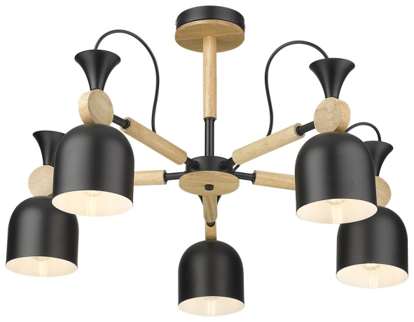 Люстра на штанге в наборе с Led лампами. Комплект от Lustrof №372293-708660 