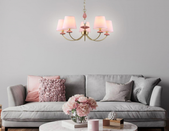 Подвесная люстра Ambrella Light High Light Ceramo Classic LH75024 