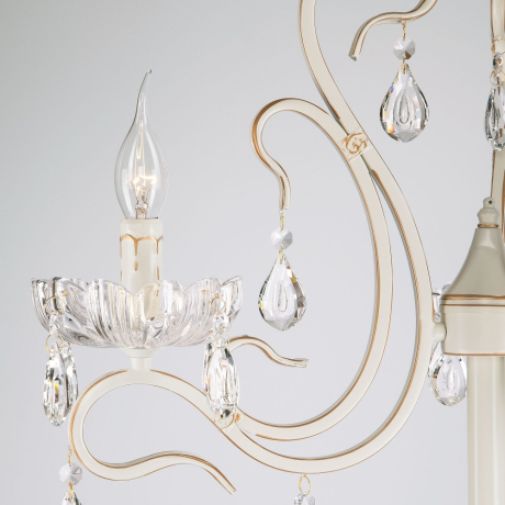 Торшер Eurosvet белый Strotskis  12205/3F 