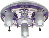 Потолочная люстра со светодиодной подсветкой, с пультом Velante 186-207-04