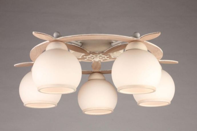 Люстра потолочная с лампочками Omnilux OML-50517-05+Lamps 