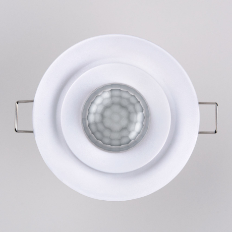 Инфракрасный датчик движения 8m 2,2-4m 800W IP20 360° Elektrostandard SNS-M-12 белый (a041244)