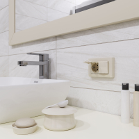 Розетка двойная влагозащищенная с заземлением и со шторками, без рамки с крышкой Werkel слоновая кость W1172203