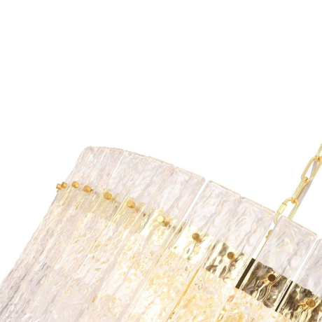 Подвесная люстра с лампочками CRYSTAL LUX Oviedo SP12+Lamps 