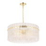 Подвесная люстра с лампочками CRYSTAL LUX Oviedo SP12+Lamps 