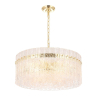 Подвесная люстра с лампочками CRYSTAL LUX Oviedo SP12+Lamps 