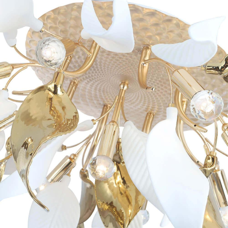 Люстра потолочная CRYSTAL LUX Stefania с Алисой Stefania PL9-A 