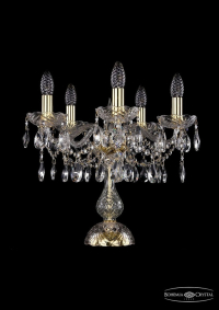 1413L/5/141-39/G Настольная лампа Bohemia Ivele Crystal