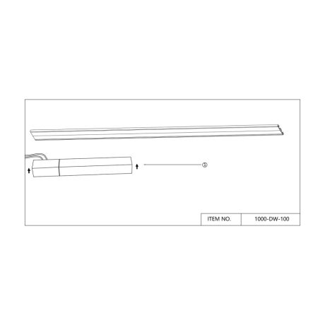Блок питания Favourite Unika 1000-DW-100
