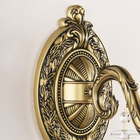 Бра Bohemia Ivele Crystal AL7901 AL7901B10/1/175 B AGB P Amber/M-1F 