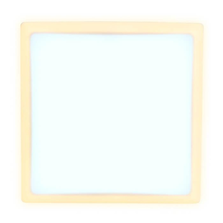 Встраиваемый cветодиодный светильник с подсветкой Ambrella light Downlight DCR333 