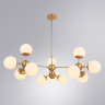 Люстра на штанге с лампочками Arte lamp A1664SP-12GO+Lamps 