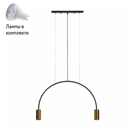 Светильник подвесной с Led лампочками в комплекте LOFT IT 5043-2+Lamps 