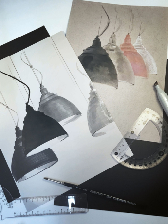 P534PL-01B Подвесной светильник Maytoni Bellevue 