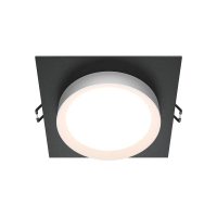 Встраиваемый светильник Maytoni Technical Hoop DL086-GX53-SQ-BW