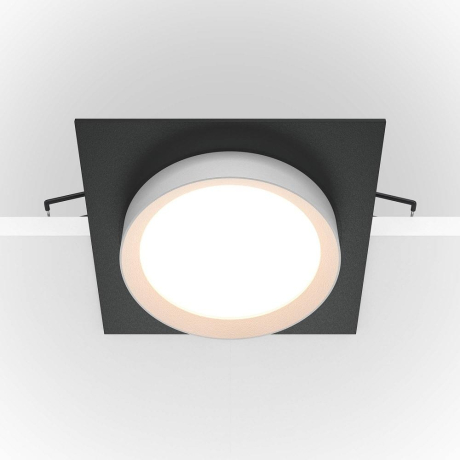 Встраиваемый светильник Maytoni Technical Hoop DL086-GX53-SQ-BW 