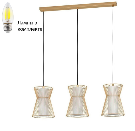 Подвесная люстра с лампочками Eglo 99636+Lamps 