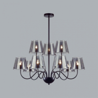 Люстра на штанге Lumion Smoky Moderni 6570/9C