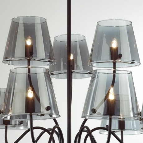 Люстра на штанге Lumion Smoky Moderni 6570/9C 