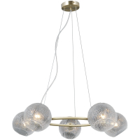 Подвесная люстра Illumico IL0728-5PSQ-24 AB ARIES (1428918)