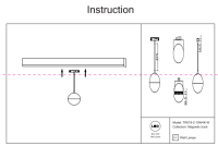 Трековый светильник на подвесе 10W 4000К для магнитного шинопровода Maytoni Kiat TR018-2-10W4K-W