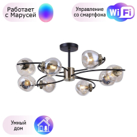 Люстра с поддержкой Маруси На штанге Omnilux OML-95307-08-M