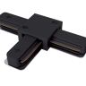 Коннектор Т-образный для однофазного шинопровода Maytoni Accessories for tracks TRA001CT-11B 