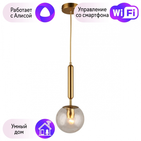 Светильник с поддержкой Алисы подвесной APLOYT APL.728.06.01-A 