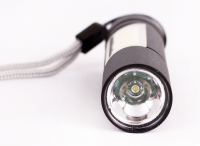 Нарушена упаковка!  <392224> Ultraflash LED51523  (фонарь акк 4В, черн., 2LED, 3 Вт, 3 реж, USB, бокс са)