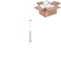 Светильник с лампочкой Arte Lamp Sirius A1524SP-1WH+Lamps Gu10