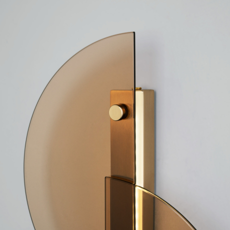 Накладной светильник Eurosvet Colour 40160 LED янтарный 