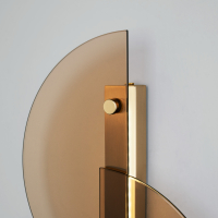 Накладной светильник Eurosvet Colour 40160 LED янтарный