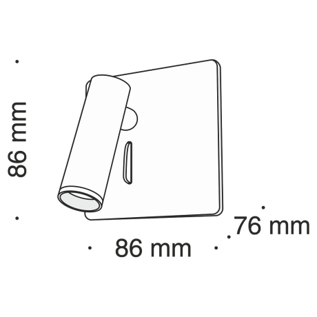 Спот светодиодный Maytoni Mirax C040WL-L3B3K 