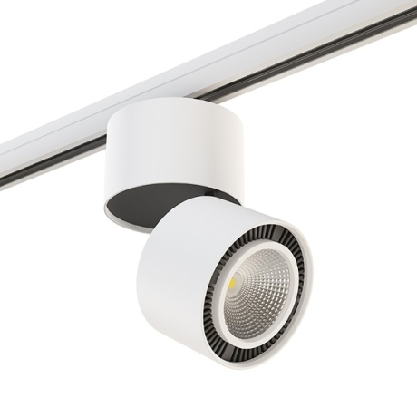 A3T213816 Трехфазный LED светильник 15W 3000К для трека Forte Muro Lightstar (комплект из 594060+213816) 
