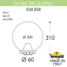 G30.B30.000.AYE27 Консольный уличный светильник Fumagalli Globe 300 Classic
