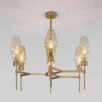 Люстра на штанге Eurosvet 60143/6 латунь (a061936)