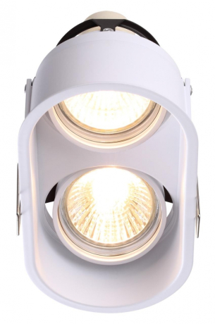 Встраиваемый светильник с лампочками Novotech Cloud 370564+Lamps Gu10 