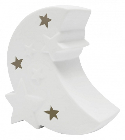 Настольная лампа декоративная Apeyron Electrics Полумесяц со звездами 18-121 