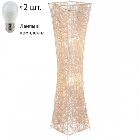 Торшер с лампочками Velante 580-715-02+Lamps E27 P45 