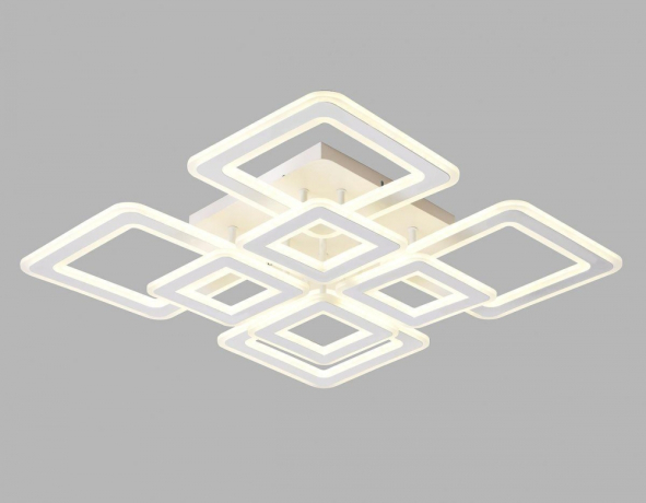 Потолочная светодиодная люстра Ambrella light Original FA868 (ПДУ РАДИО 2.4G) 