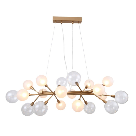 Люстра с лампочками, подвесная, комплект от Lustrof. №176696-617451 