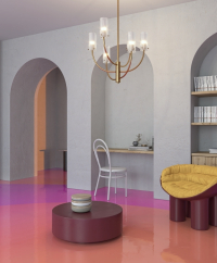 Нарушена упаковка.  <304387> Люстра на штанге Maytoni Arco  MOD223PL-08BS