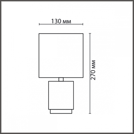Настольная лампа декоративная Lumion KAISA 8179/1T 