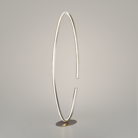 Торшер Eurosvet Gap 80415/1 сатин-никель 