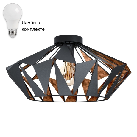 Потолочный светильник с лампочкой Eglo 43399+Lamps 