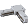 Коннектор L-образный для однофазного шинопровода Maytoni Accessories for tracks TRA001CL-11W 