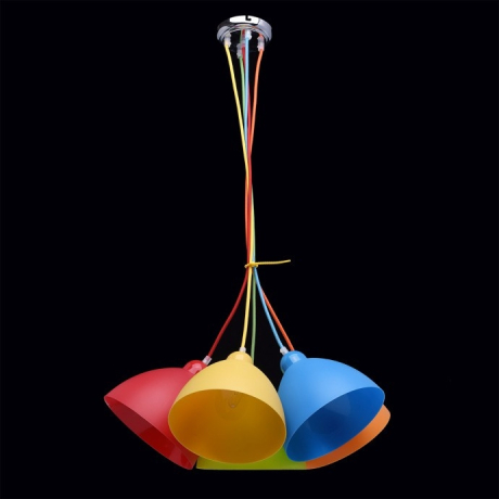 Подвесная люстра со светодиодными лампочками E27, комплект от Lustrof. №21195-673938 