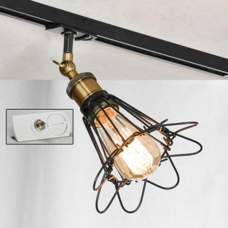 Трековый светильник однофазный Lussole LOFT Track Lights LSP-9109-TAW 