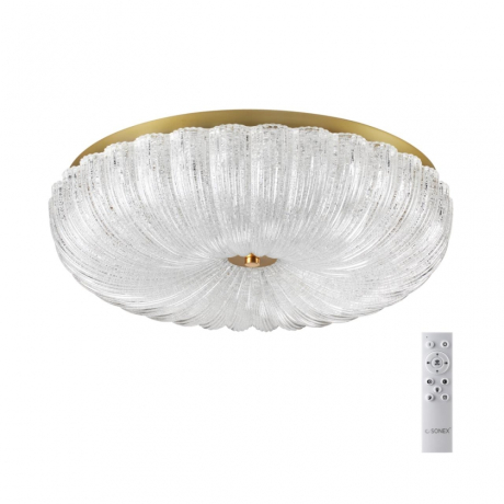Потолочная диммируемая люстра с пультом ДУ Sonex Piko Tesoro 7719/60L 